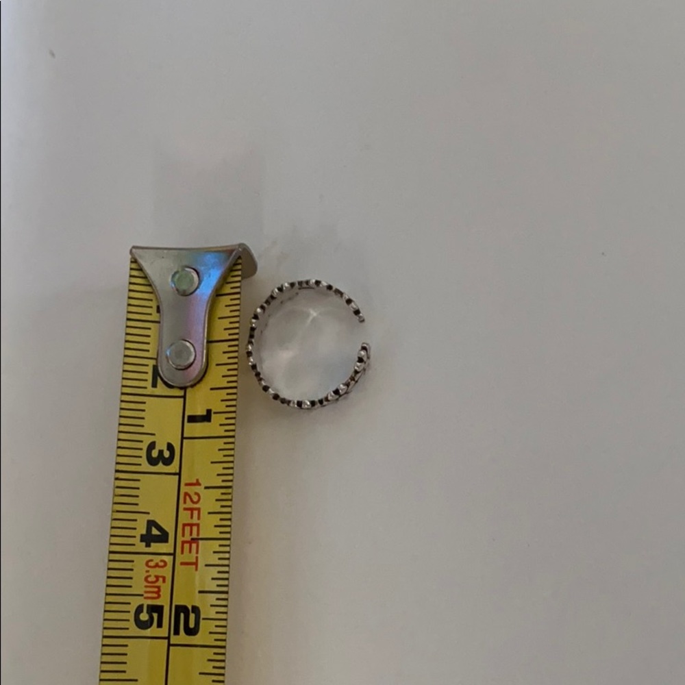 Adjustable Vintage 925 Silver Toe Ring - Picture 6 of 7